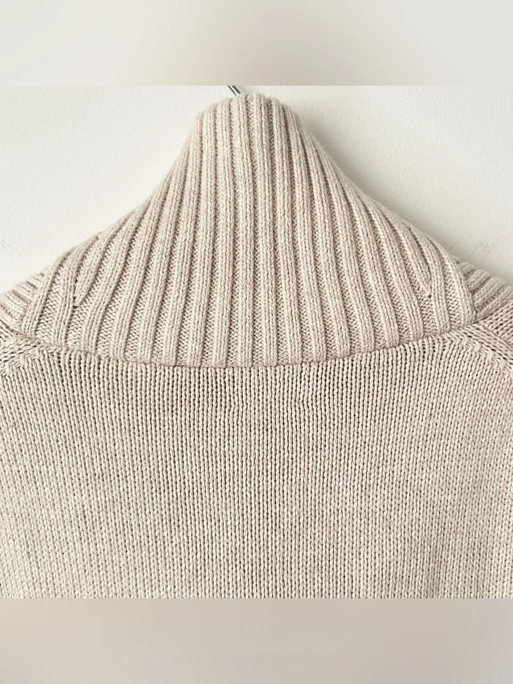 NWT J.Crew Men's Striped Chunky Knit Sweater Ivory Navy XXL Shawl Collar Preppy